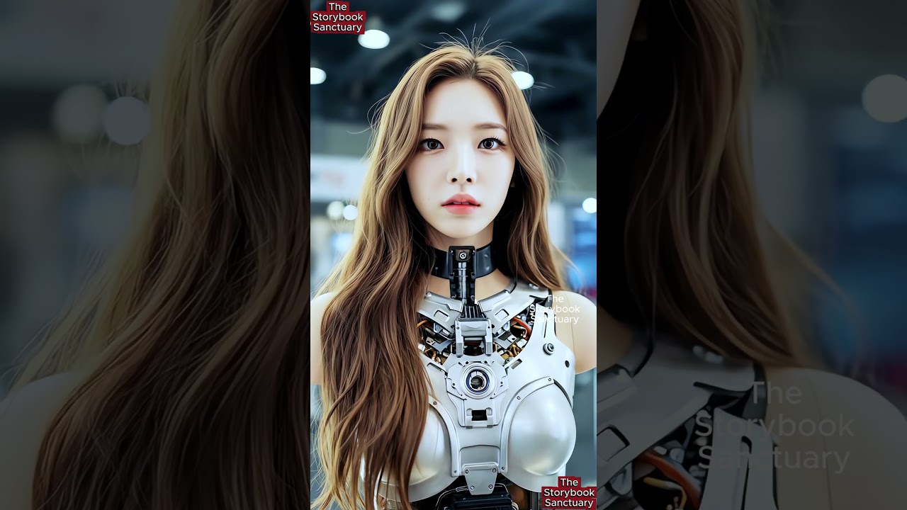 Realistic Humanoid at the expo 2025. #humanoid #irc #robot