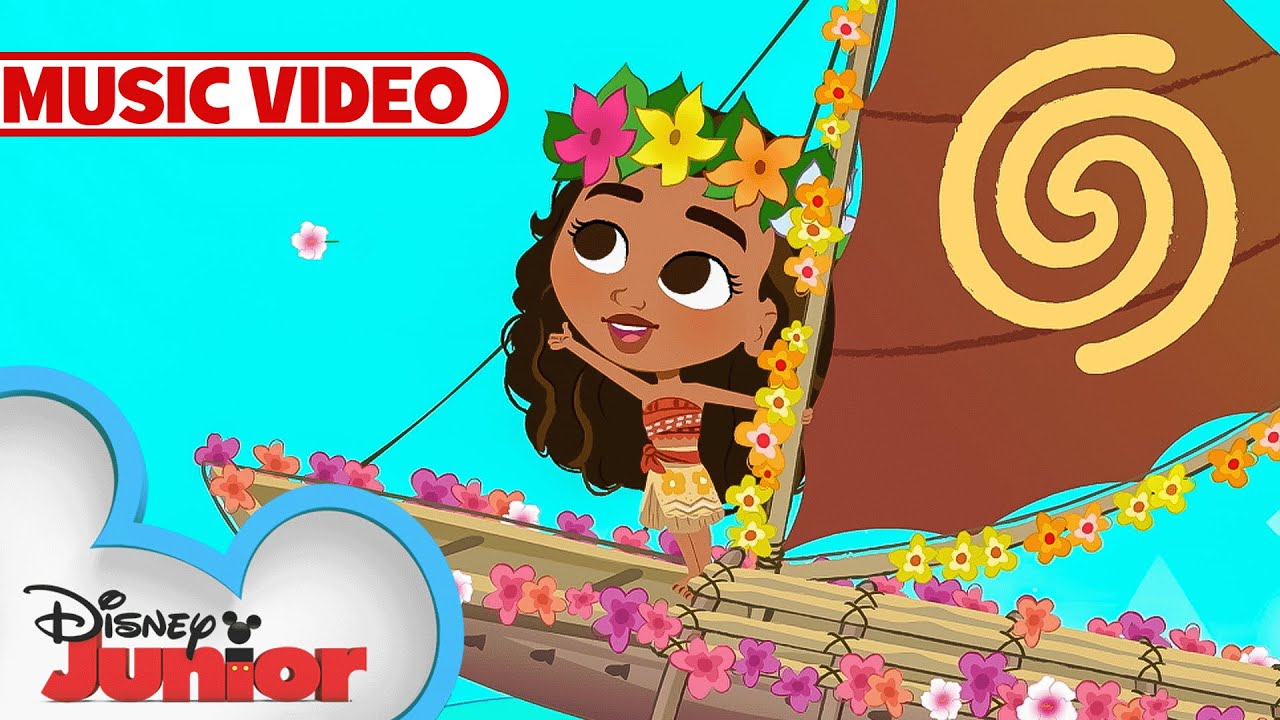 Moana's Inspiring Journey | Disney Junior's Wonderful World of Songs 🌊