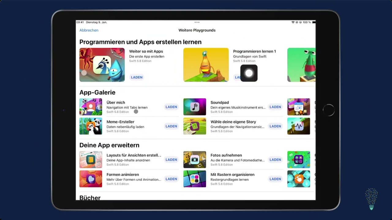 Algorithmen in Swift programmieren - Digitale Bildungswochen 2025