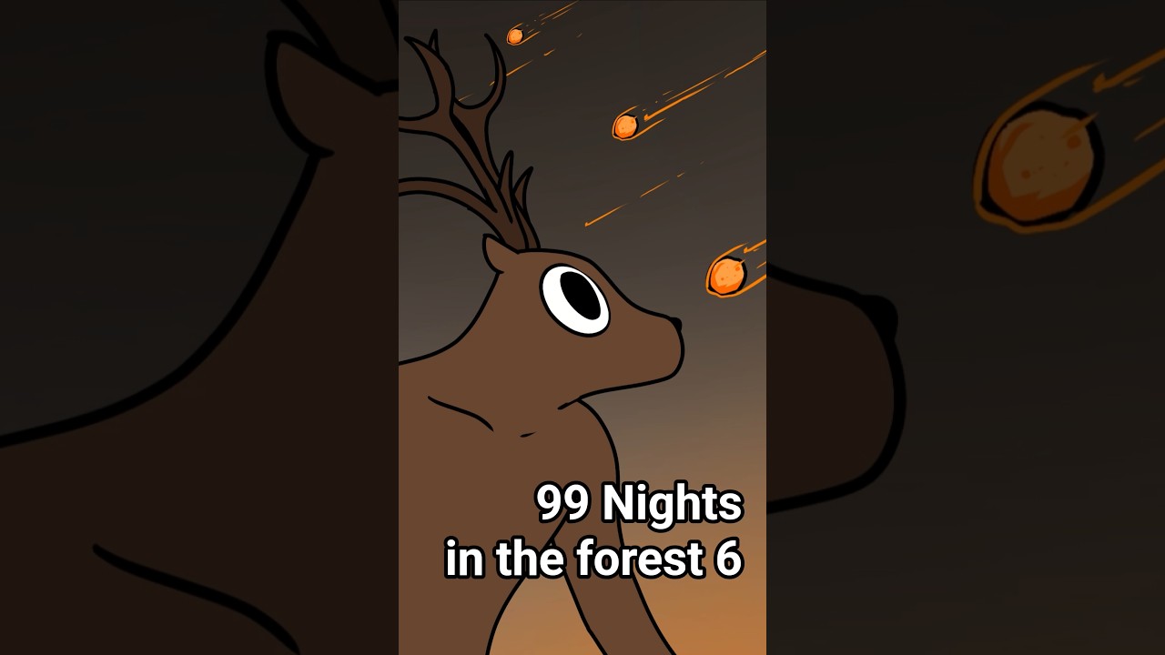 99 Nights in the Forest: 6 Animation 🦌🐐🐘