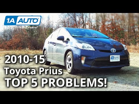 Top 5 Problems Toyota Prius Hybrid 3rd Generation 2010-15