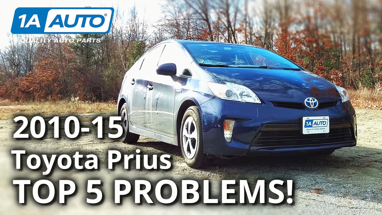 Top 5 Common Issues with the 3rd Generation Toyota Prius (2010-2015)