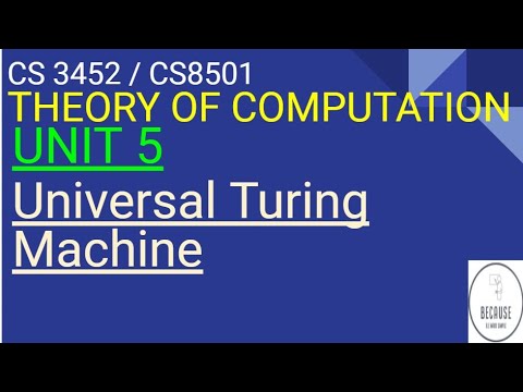 5.4 Universal Turing Machine in Tamil