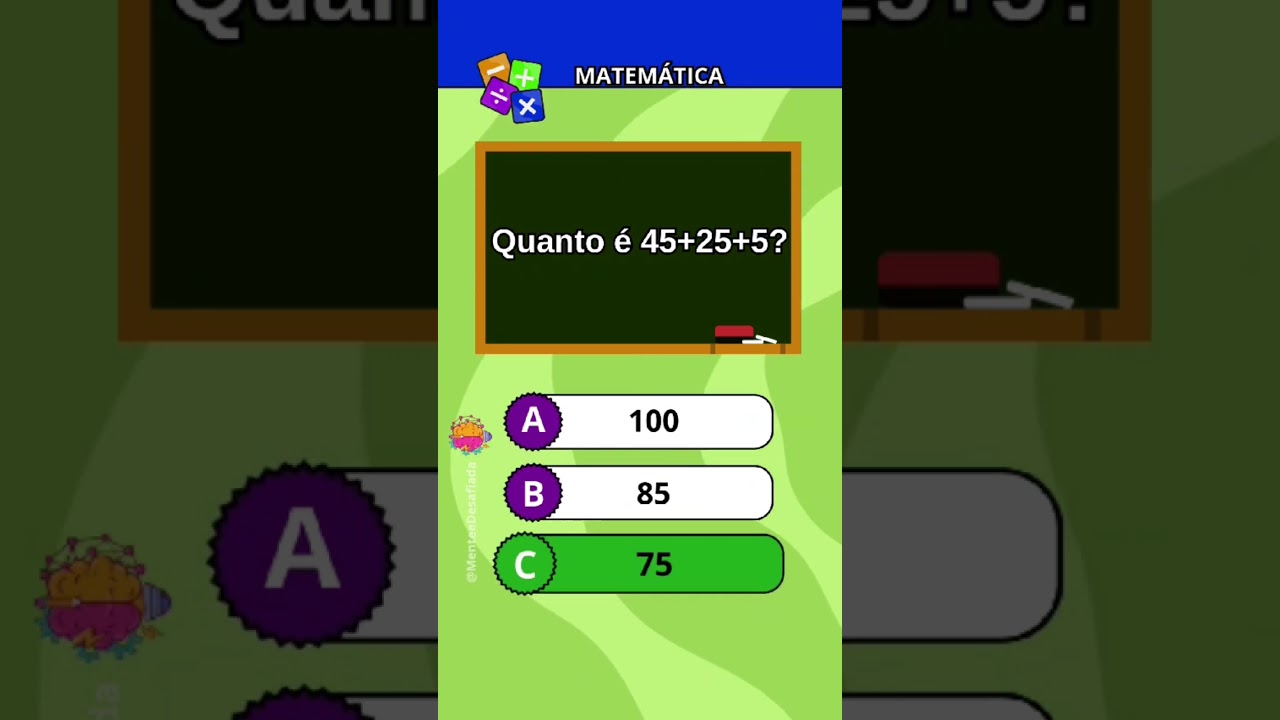 Desafie sua Mente com Nosso Quiz de Matemática! 🧠