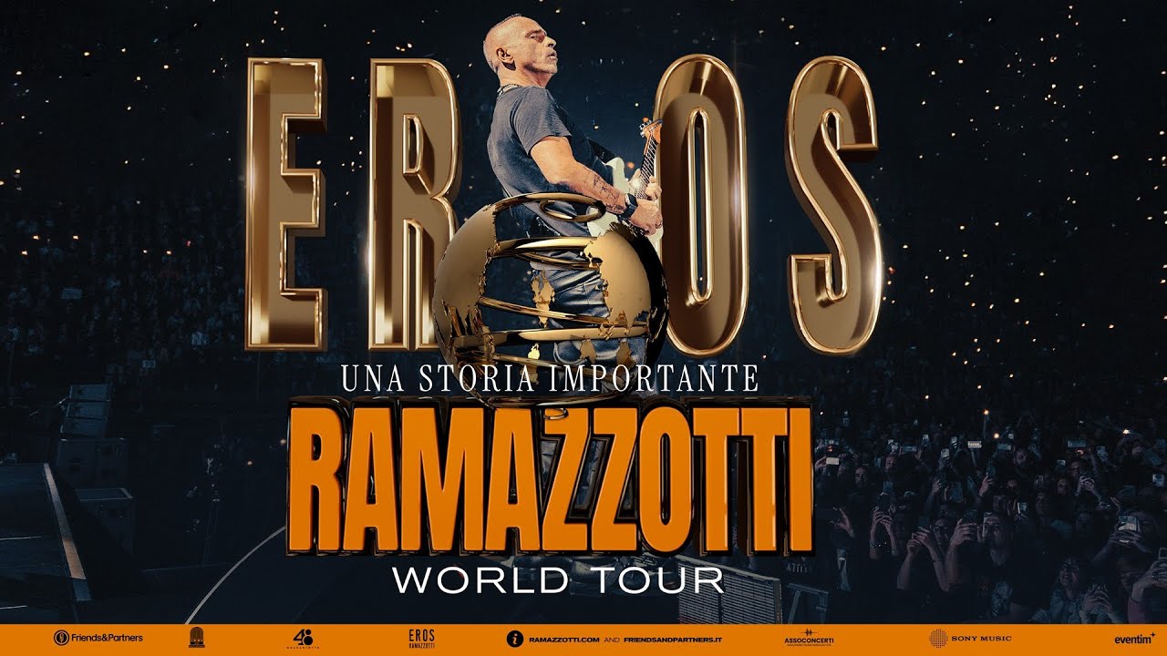 Eros Ramazzotti World Tour: Una Storia Importante 🎶