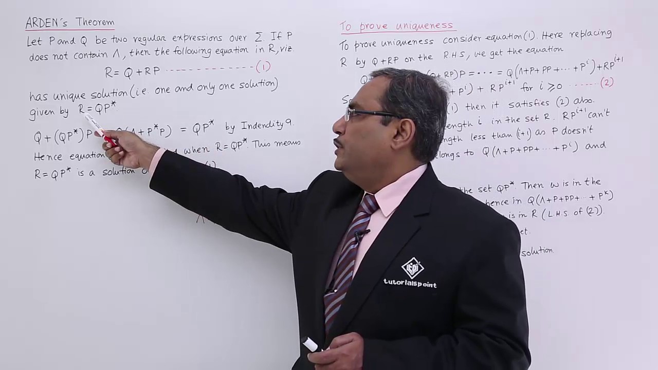 Mastering Arden’s Theorem with Regular Expressions 🔍