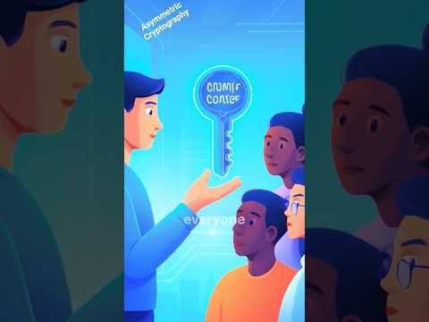 Asymmetric Cryptography #shorts #trending #youtubeshorts #ytshorts #pki #cybersecurity #facts #viral