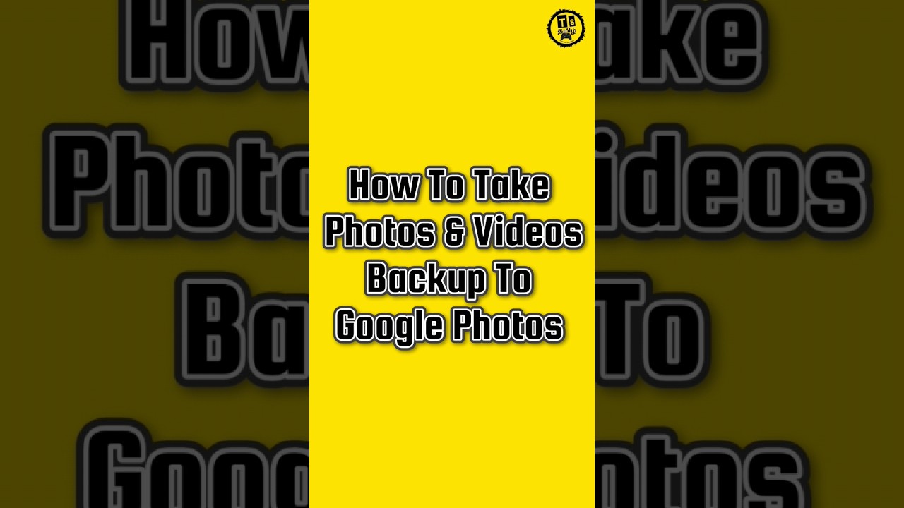 How to backup your Photos in Google photos | Tamil | #googlephotos #backup