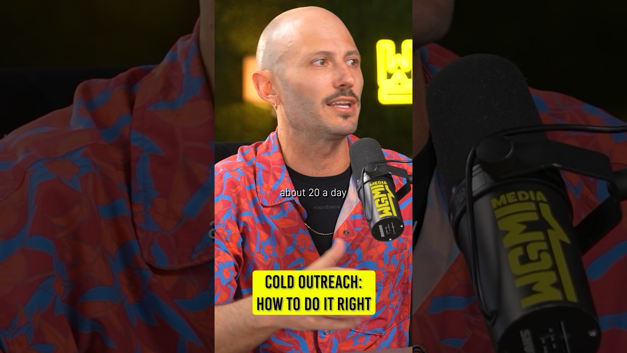 The Best Cold Outreach Strategy to Use🚨 #business #entrepreneur #podcast