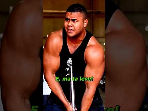 BITELO LEVANTA A MARRETA DE 150KG DO GIGA! #giga #bitelo #martelo