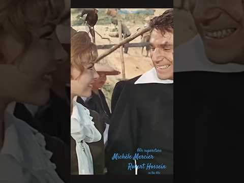 60s superstars Michèle Mercier Robert Hossein #moviestar #superstar #nostalgia #60s #70s #angélique
