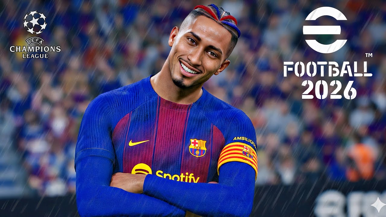 eFootball 2026 (PS5 PRO) 4K | BARCELONA vs. REAL MADRID | Spotify Camp Nou Stadium - Update Gameplay