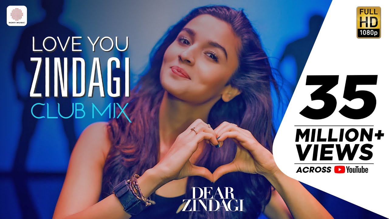 Love You Zindagi Club Mix 🎶 | Dear Zindagi