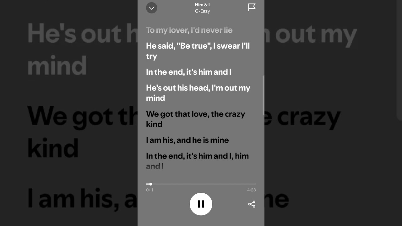 Him&I by Halsey & G-Eazy 🎶