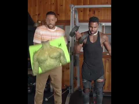 Will smith and Jason derulo working out hilarious 😆
