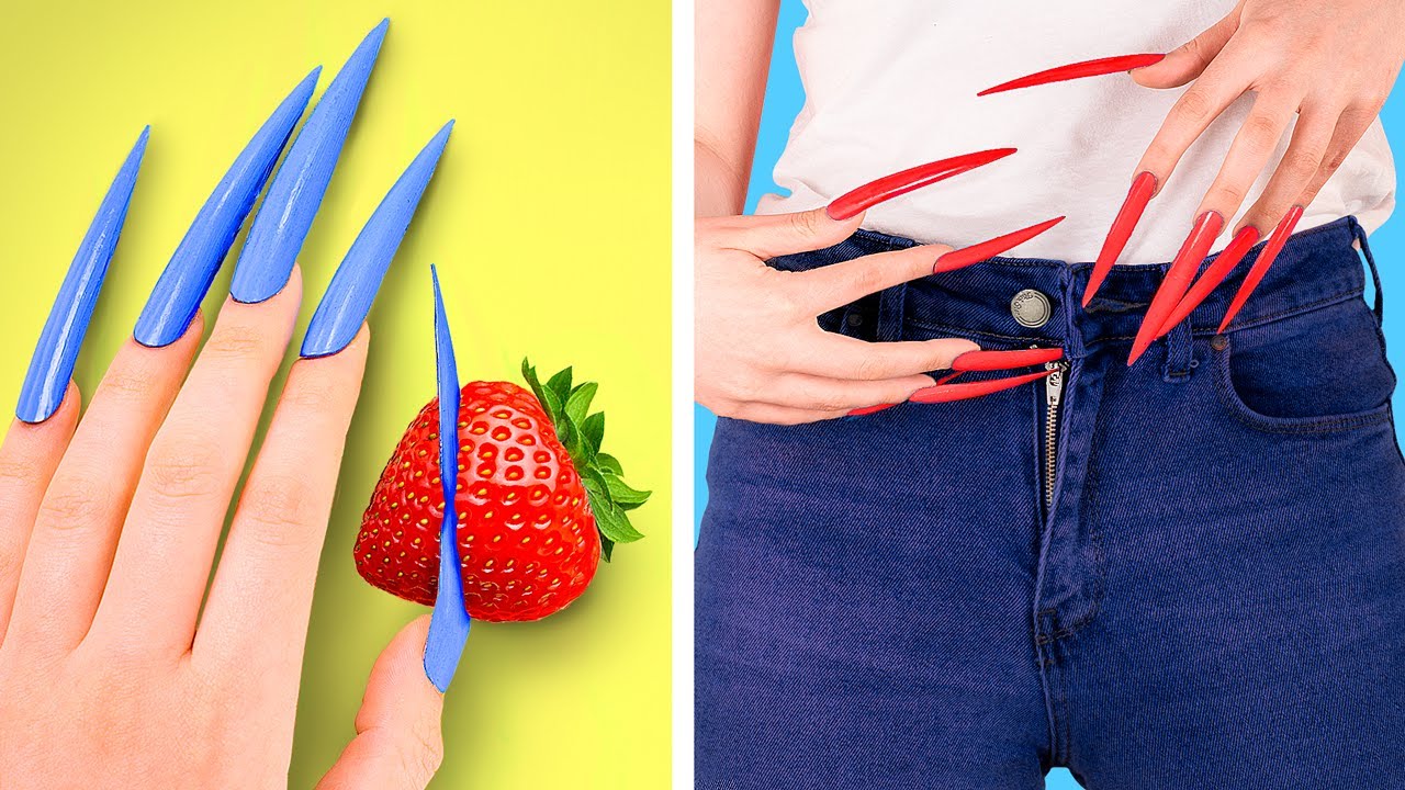 Gadis dan Masalah Kuku Panjang & Pendek 💅