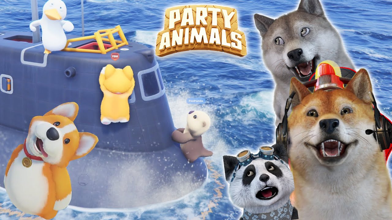 Trio Kocak Berantem di Laut! ๐ - Party Animals
