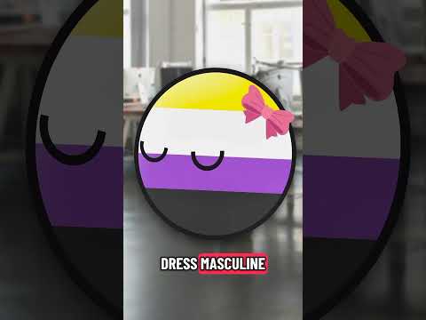 Non-binary = androgynous?