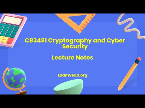 CB3491 Cryptography and Cyber Security Notes PDF Download