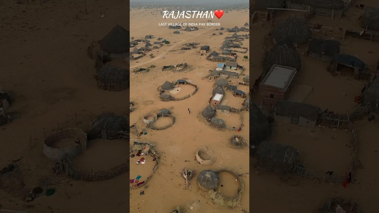 Rajasthan's Last Village Near India-Pakistan Border 🇮🇳