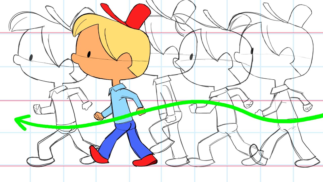 Human Walk Cycle Animation Tutorial 🚶‍♂️