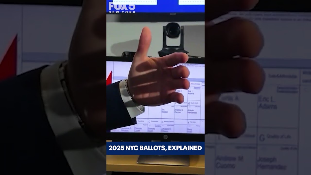 NYC 2025 Election Ballot Explained 🗳️