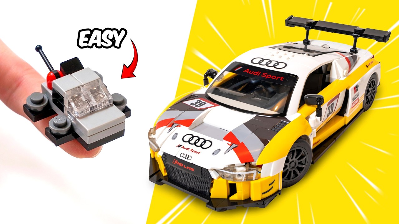 EASY vs IMPOSSIBLE LEGO Cars...