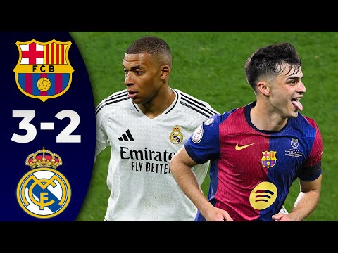 Barcelona 3-2 Real Madrid - Full Game | Copa del Rey Final 2025