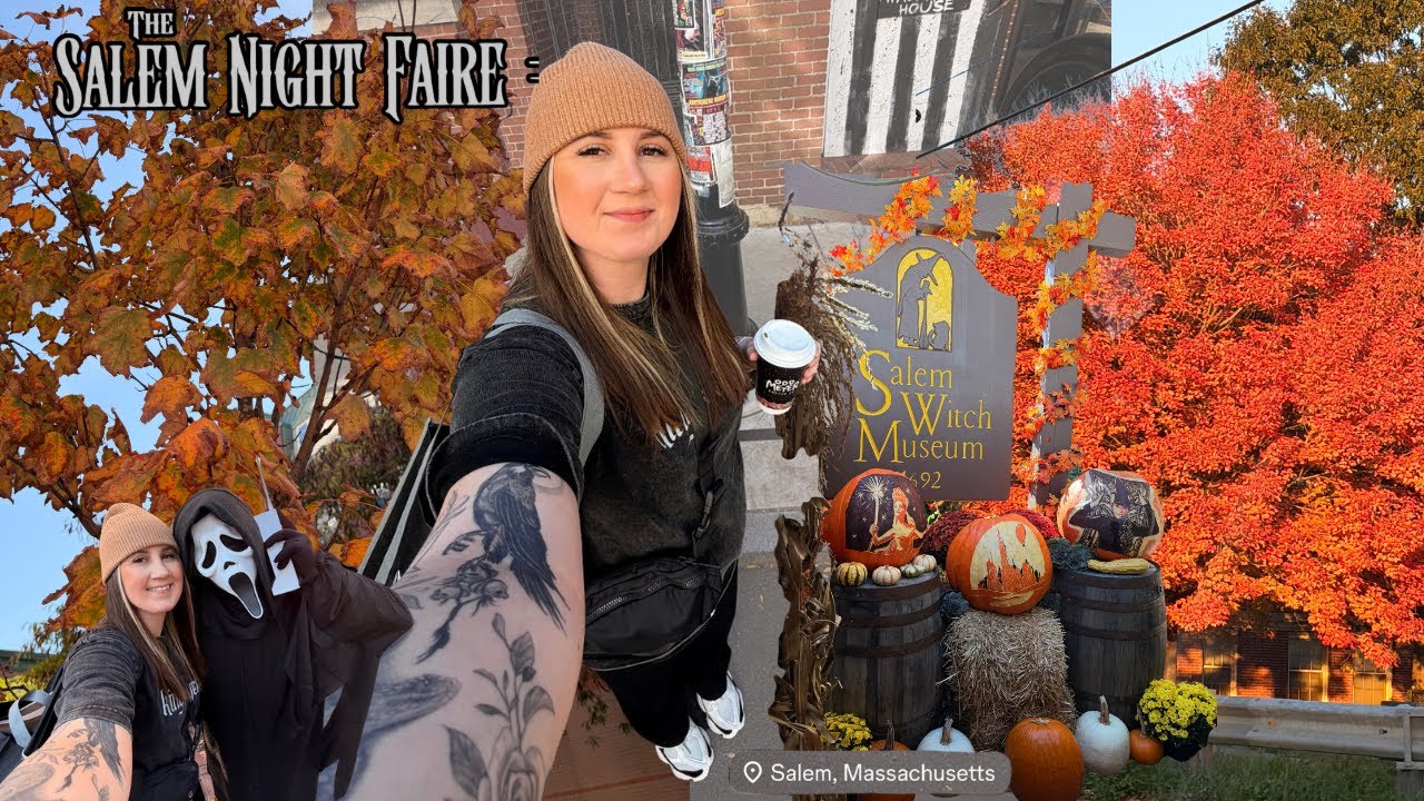 Solo Salem MA Adventure: Witch Trials Museum & Spooky Night Faire ๐