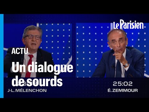 «Le Zemmouristan, ça existe...» : choc frontal pour le débat Mélenchon-Zemmour