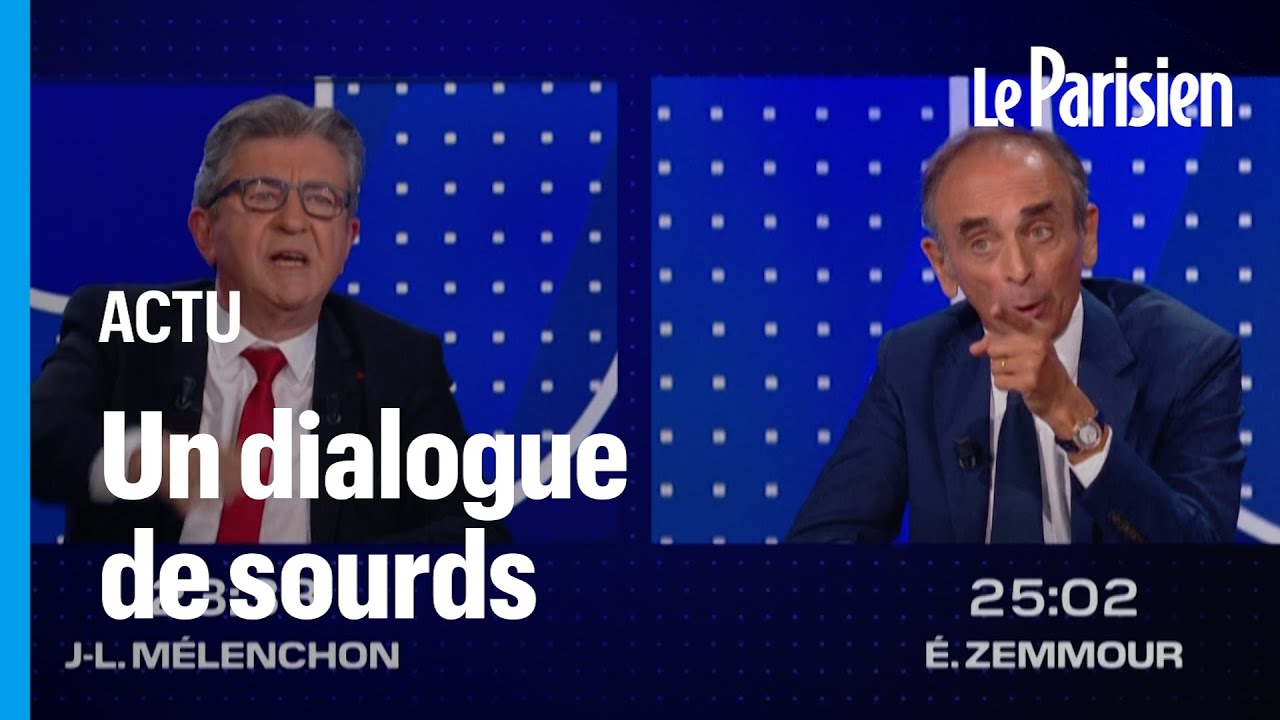 Le Zemmouristan, ça existe : un affrontement marqué entre Mélenchon et Zemmour