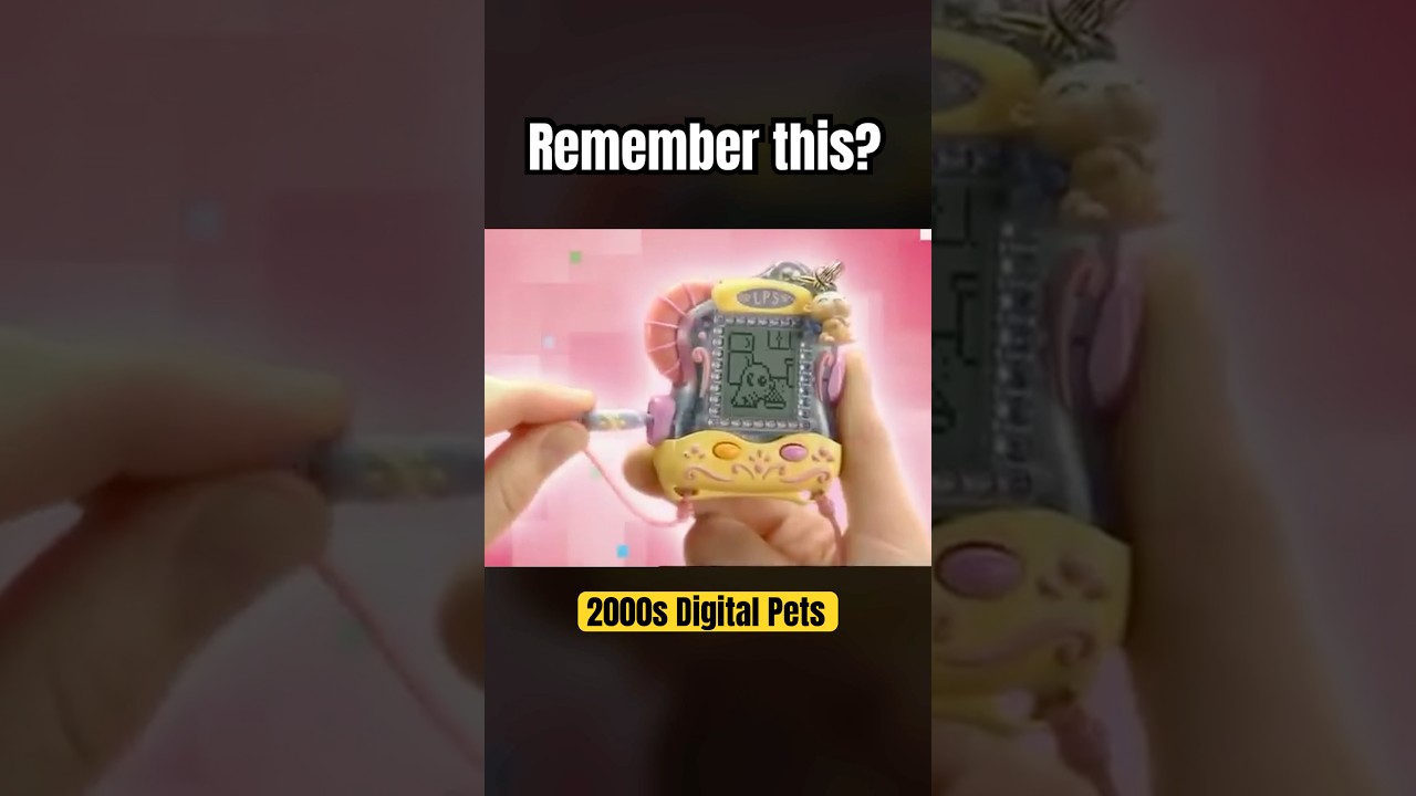 Remember these 2000s Digital Pet toys? #nostalgia