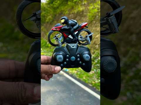 Remote wala RC Drone Bike Unboxing and flying 🚀