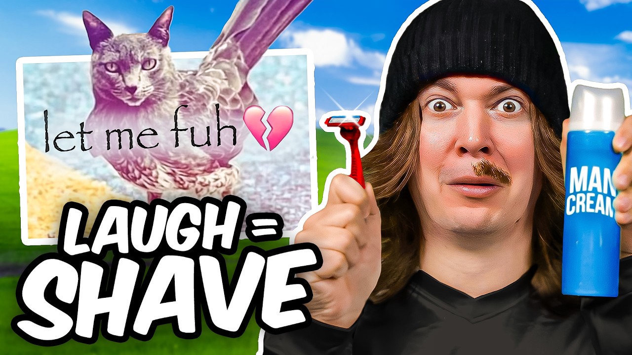 Laugh & Shave Mustache 😂 + Tickets to You Laugh You Leave LIVE!