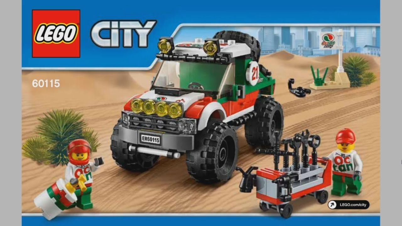 LEGO City 60115 4x4 Off-Roader Build Timelapse 🚙