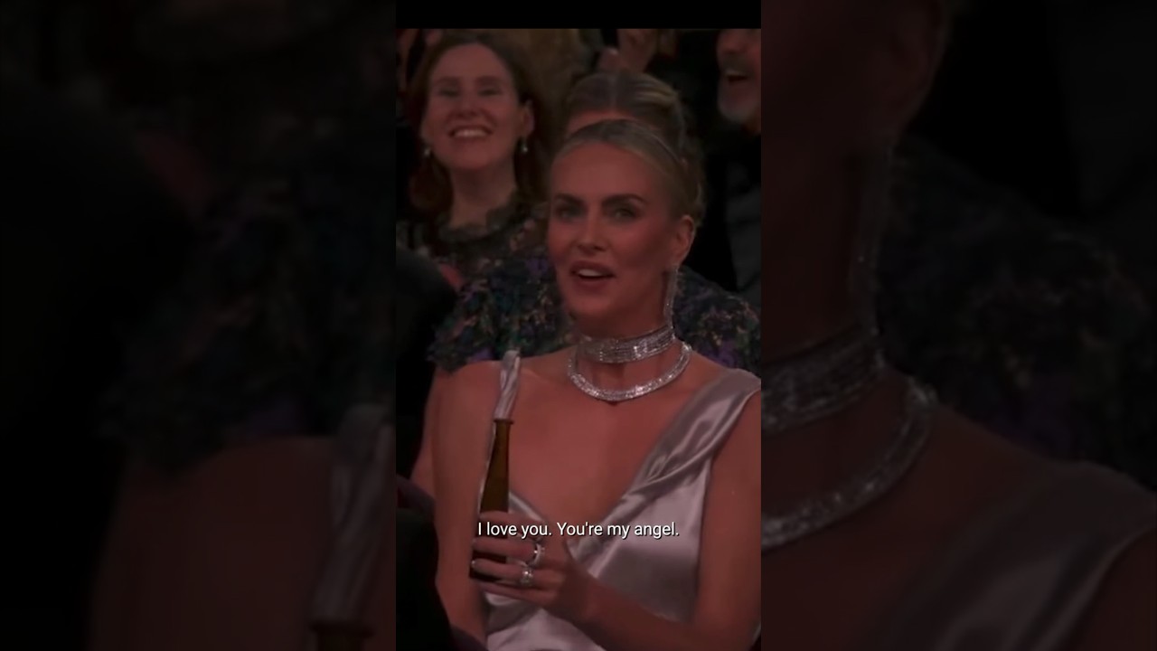 Guillermo’s Stunning New Wife Stuns Everyone! 💍 #CharlizeTheron #JimmyKimmel