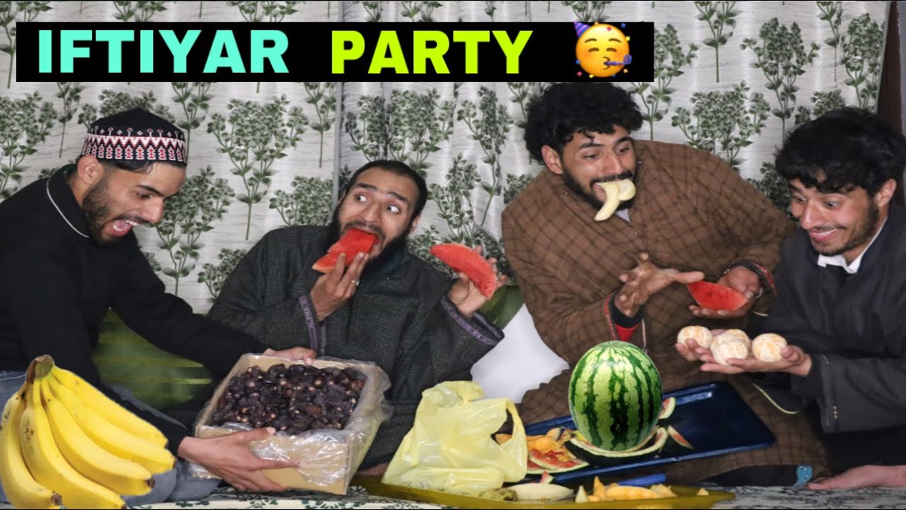 Hilarious Kashmiri Iftiyar Party Drama 😂 | Must-Watch Funny Video