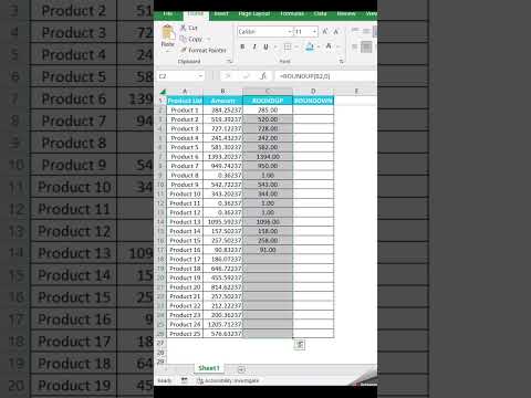 How do you round to 2 decimal places in Excel? | How do you round numbers in Excel by formatting?