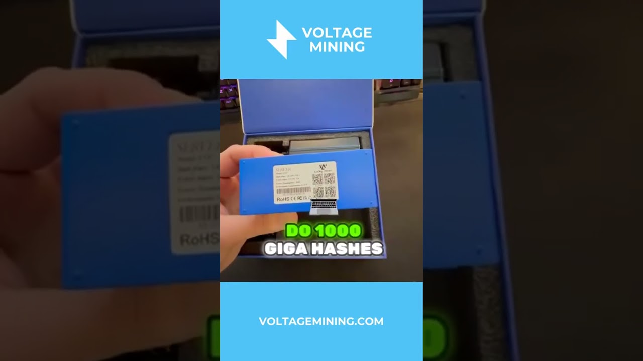 Unboxing the Lucky Miner LV07 ⚡️
