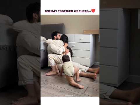 One Day Together, We Three | Couple Goals ❤️#CoupleGoals #FamilyGoals #AAISA02 DAY (151/365)😊 #love