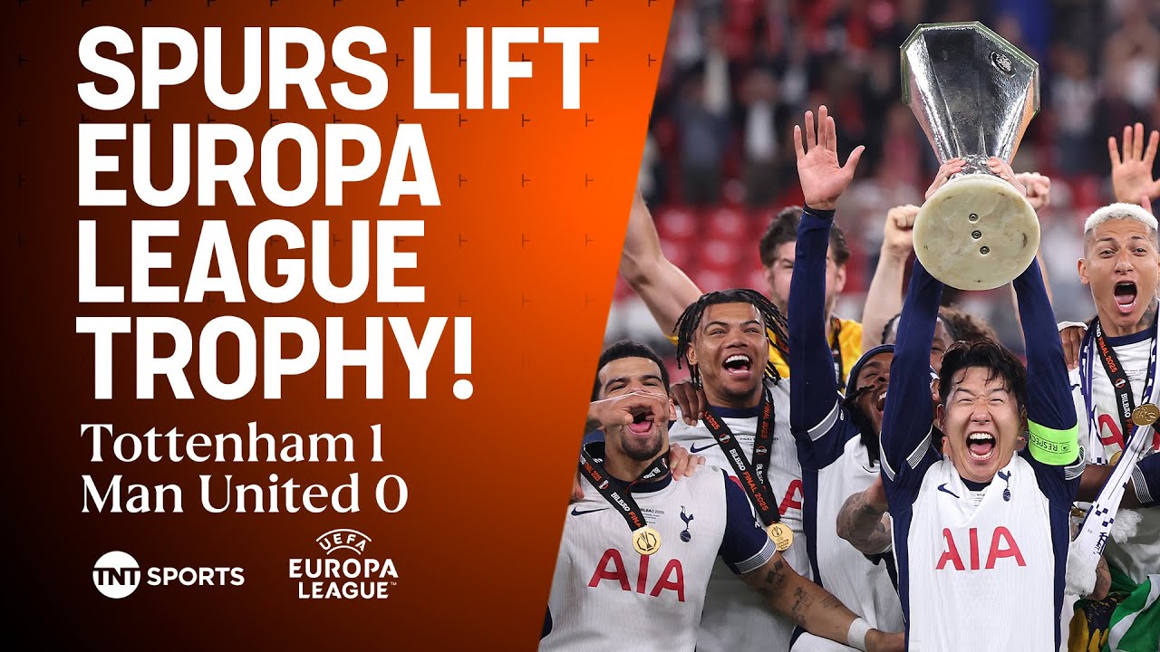 Tottenham Wins 2025 UEFA Europa League! 🏆 Brennan Johnson Secures the Victory Over Man United