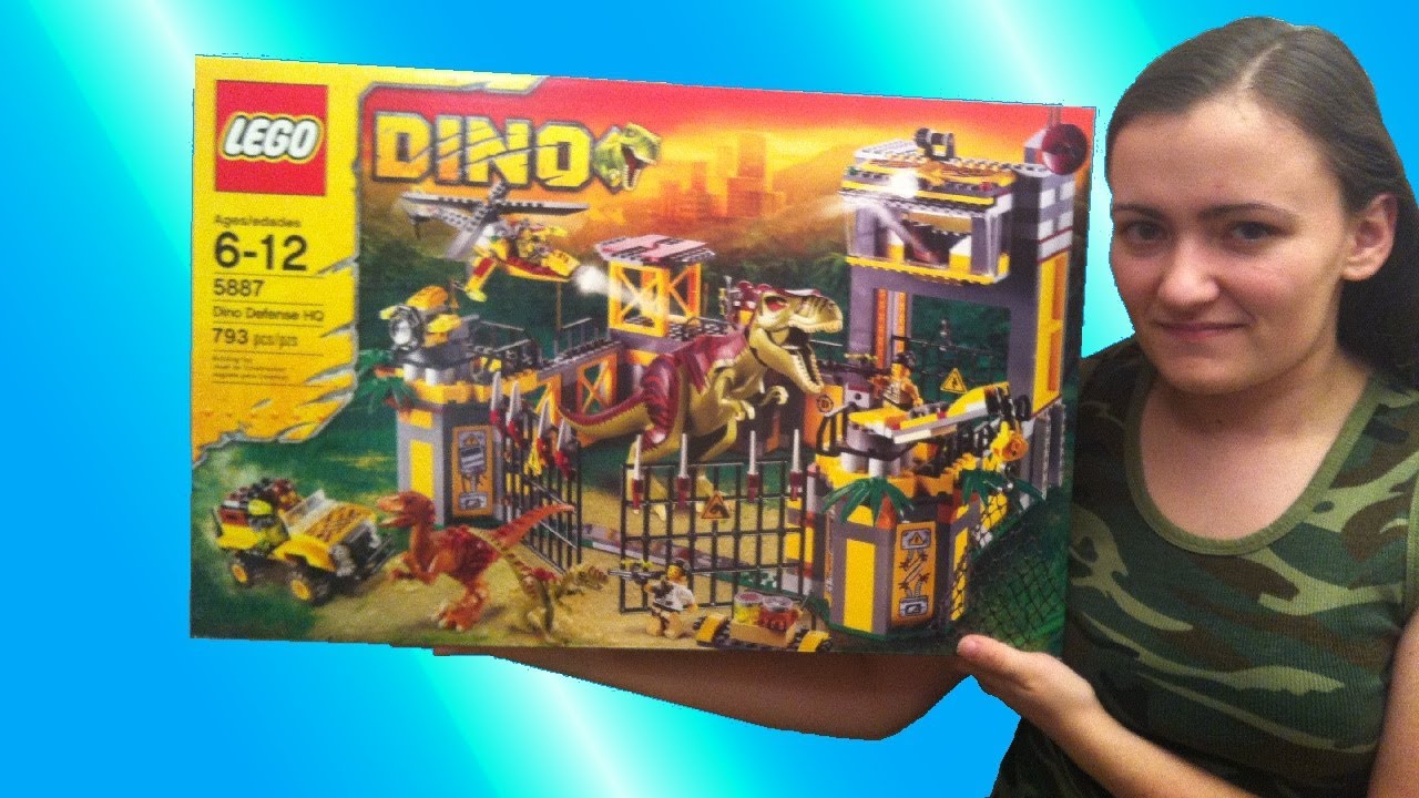 LEGO Dino Defense HQ 5887 Review 🦖