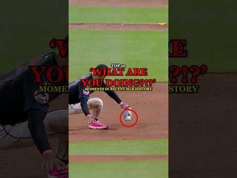 Top 10 ‘What Are You Doing?!?’ Moments in MLB History | Part 2