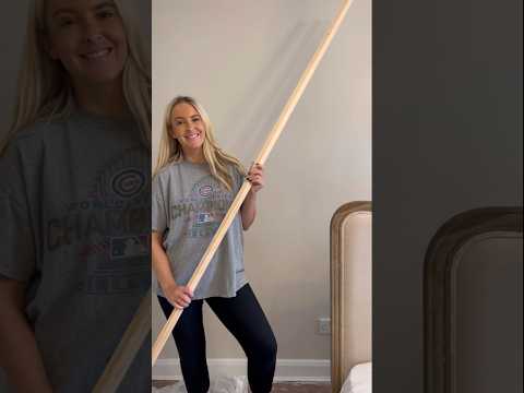 Wall panelling bedroom transformation on a budget with Jade Sweeney 🛌🎨💰 #DIYtips #Howto #BandQ