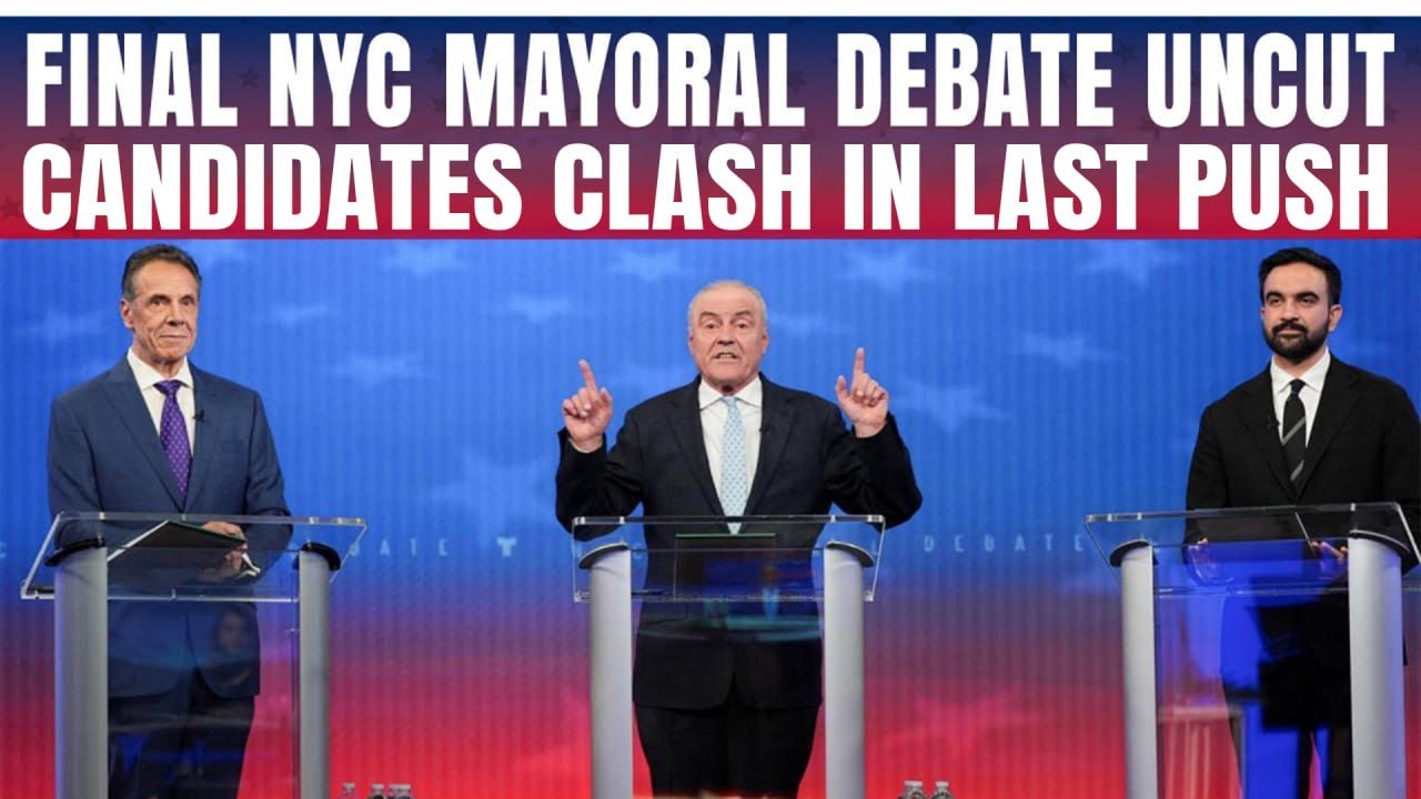 2025 NYC Mayoral Election: Full Debate Highlights with Mamdani, Sliwa, and Cuomo