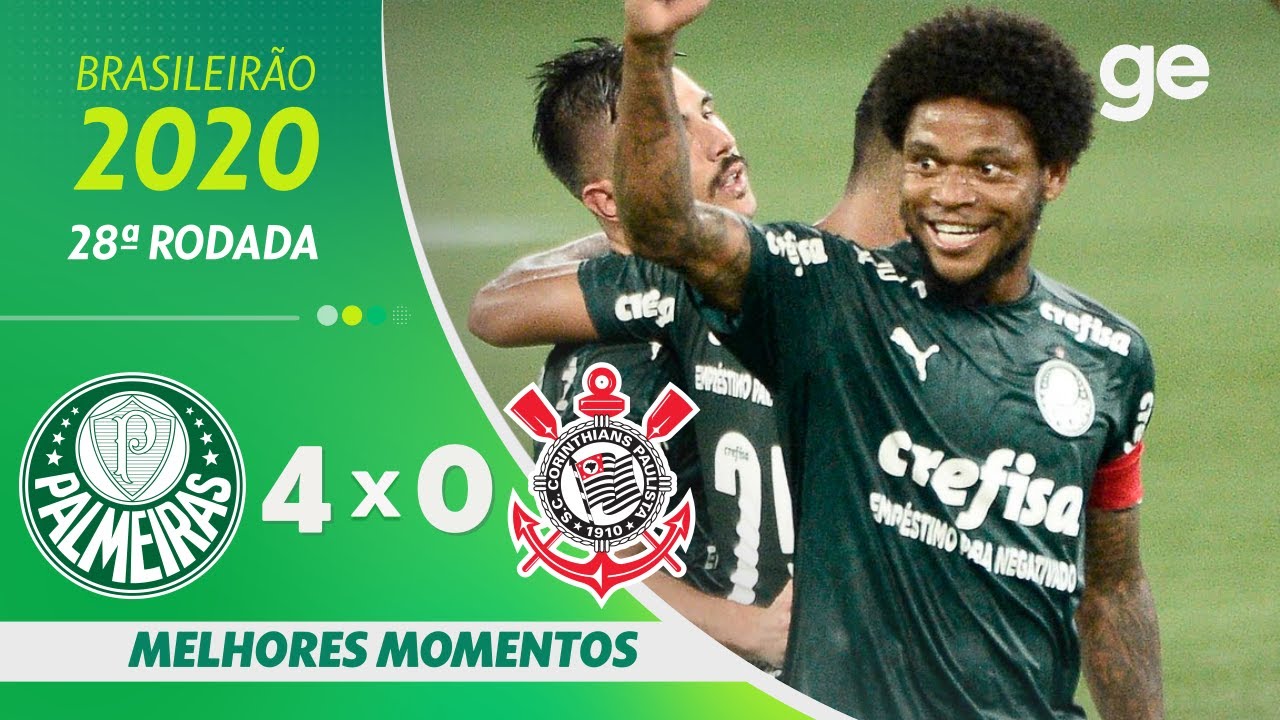 Palmeiras 4-0 Corinthians | Melhores Momentos ⚽