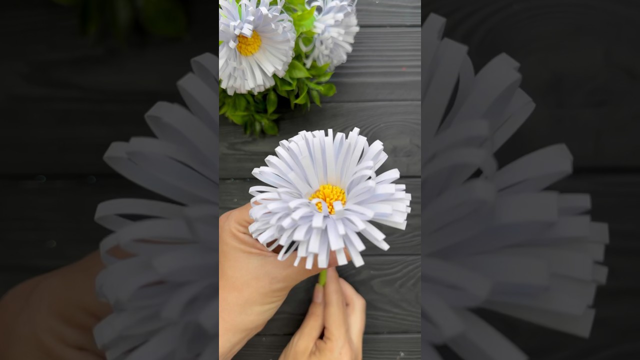EASY Paper Flowers π₯ DIY Paper Craft π₯ #shorts