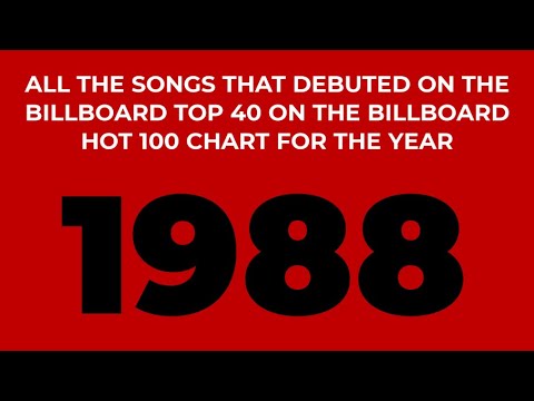 Top 40 Hits of 1988 🎶