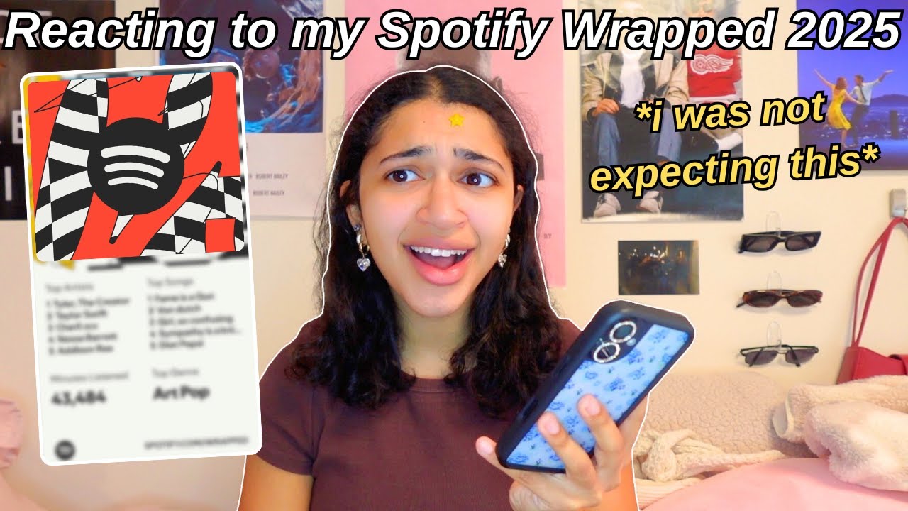 Blind React to My Spotify Wrapped 2025 🎧