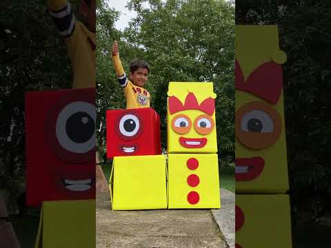 Counting 1 to 5! 🔵 Cartoon Maths fun for Kids | Learn to Count #shorts